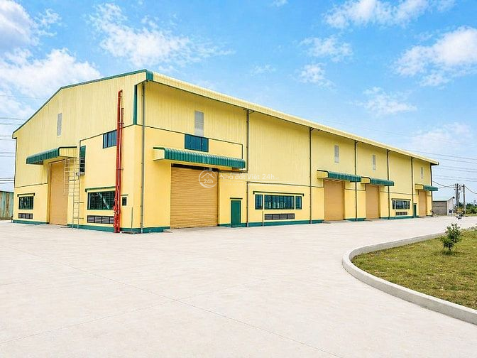 CHO THUÊ KHO XƯỞNG 1882 m2 – TÂY NINH (Long An cũ) - XE CONTAINER 24/7