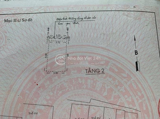 BÁN NHÀ CẤP 4 – QUẬN BÌNH THẠNH CŨ, TP.HCM – GIÁ 5 TỶ