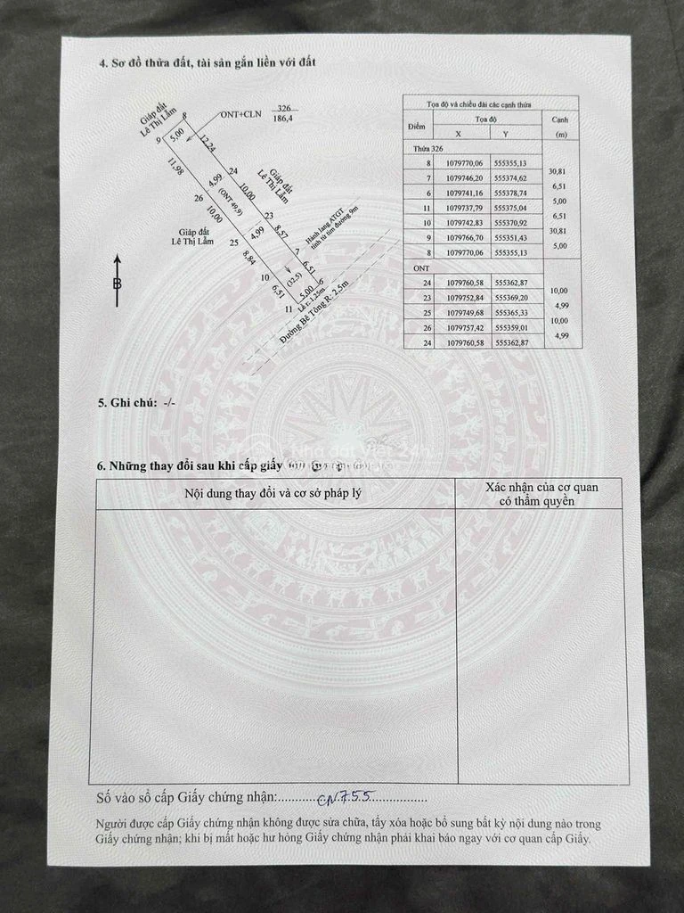 Đất thổ cư 1 phần đã lên dàn móng cọc chuẩn bị xây nhà