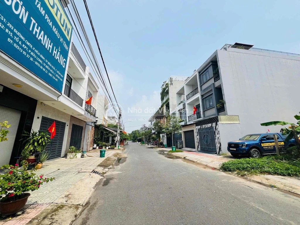 Bán 1 số lô đường F6,F7 KDC Bửu Long giá 3,5 tỷ sổ sẵn sang tên ngay