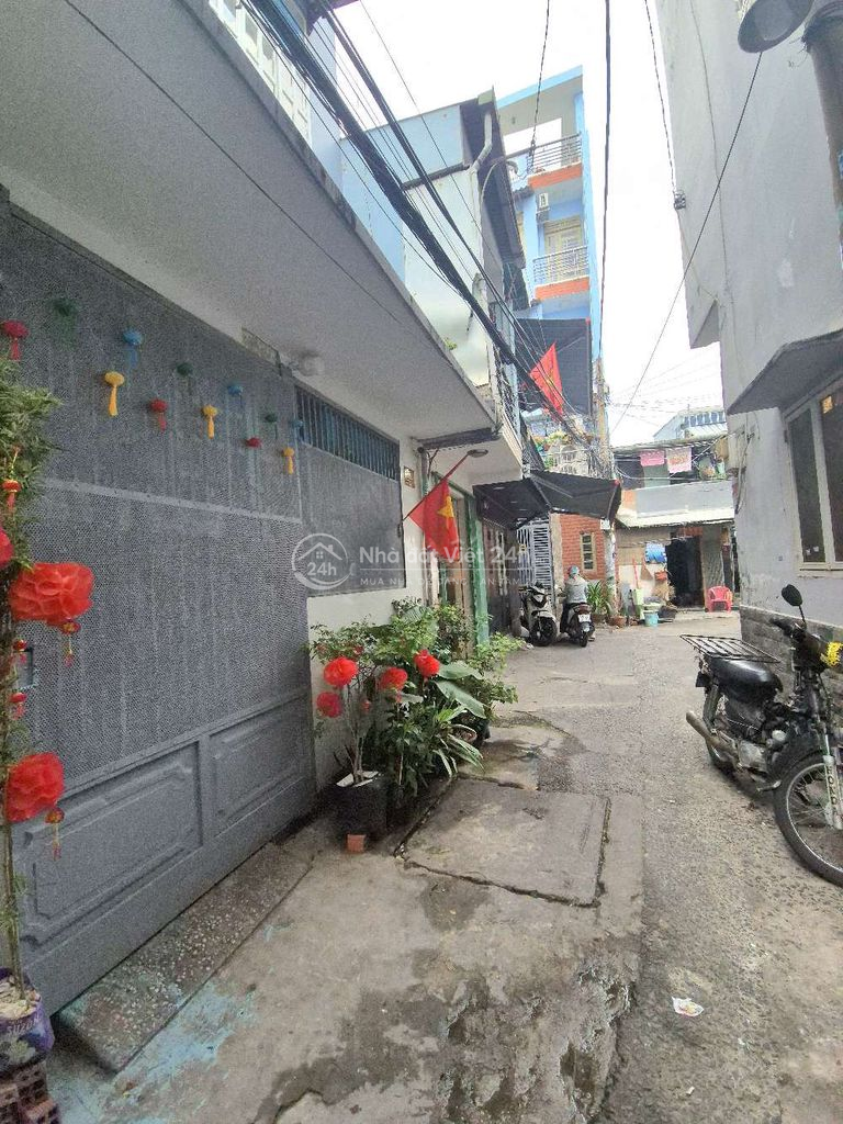 bán nhà 3 Lầu hẻm thông giá 5,1 tỷ