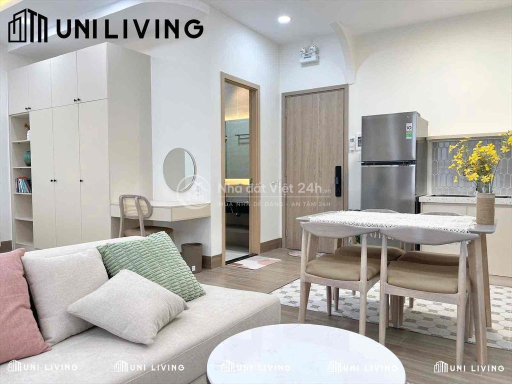 CHO THUÊ CĂN HỘ STUDIO / 1PN NỘI THẤT CAO CẤP KHÔNG GIAN SANG TRỌNG