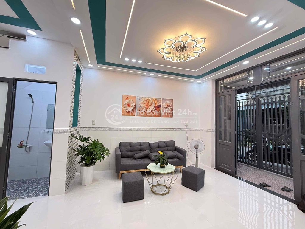 Nhà góc 2mt hẻm oto quay đầu, đường tỉnh lộ 9 Mỹ Hạnh Nam