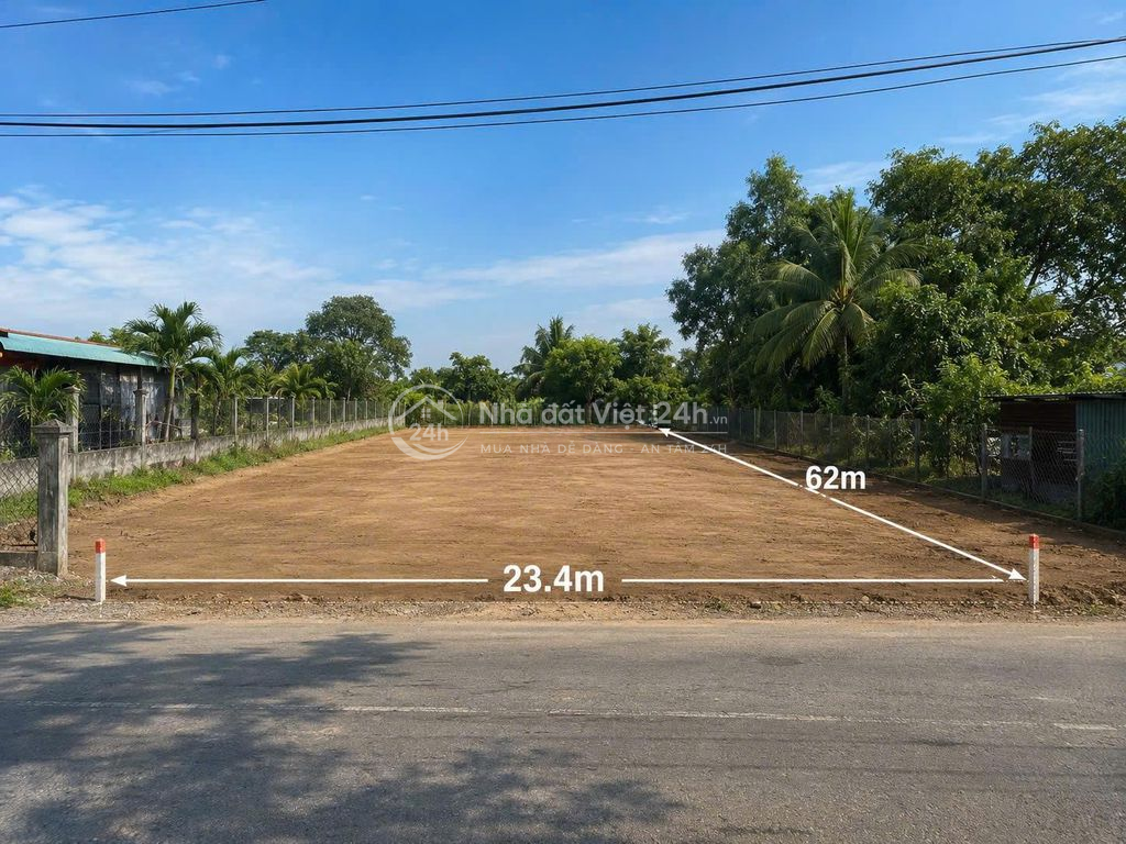Bán 1.458m² mặt tiền TL838 – Sổ đỏ ODT – Đức Huệ Long An – 11,5 tỷ TL