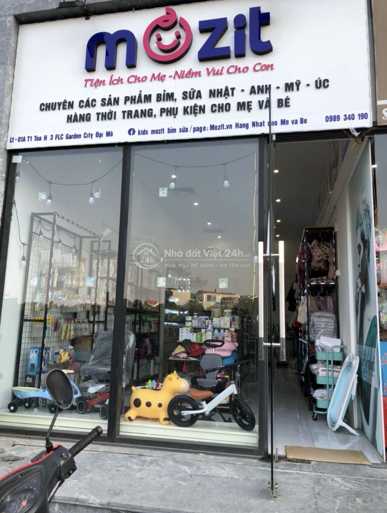 Cho thuê kiot chân đế chung cư FLC Garden City cạnh AEON Mall Hà Đông