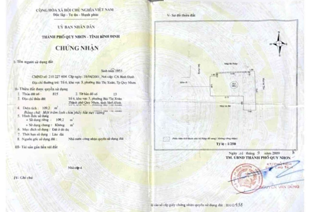 Nhà Đường Âu Cơ - Chợ Phú Tài - Phường Quy Nhơn Tây