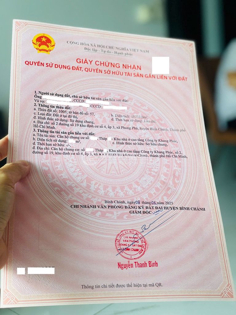 Không còn căn thứ 2 - Sẵn sổ hồng - Sang tên ngay - An ninh 247