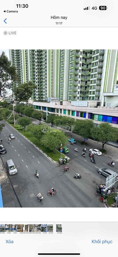 BÁN NHÀ MẶT TIỀN HỒNG BÀNG 6 TẦNG KINH DOANH SẦM UẤT TRUNG TÂM Q.5