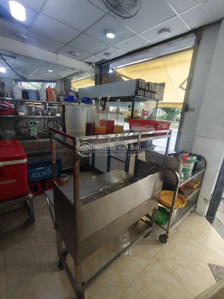 sang quán trà sữa 2 mặt tiền đường D9