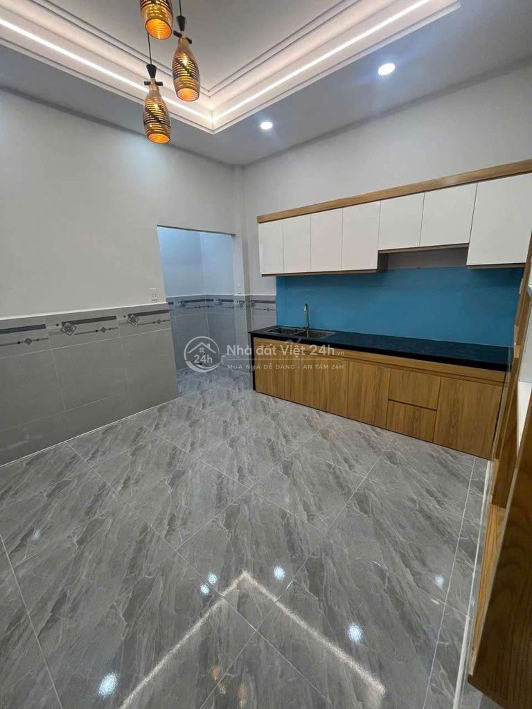 Nhà mới đẹp, hẻm rộng, ( 4x10) đúc 1 lầu, 2PN, 2WC, Tân Thới Hiệp,Q12