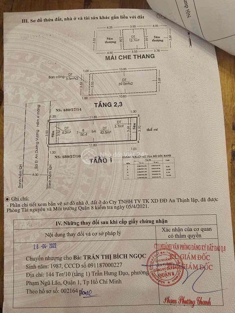Bán nhà kdc đồng bộ nhỉnh 6 tỷ An Dương Vương P. Bình Phú