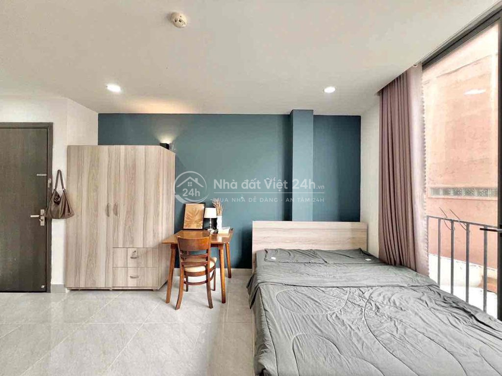🌇CHDV STUDIO BAN CÔNG FULL NỘI THẤT NẰM NGAY BÀ HOM - TỈNH LỘ 10