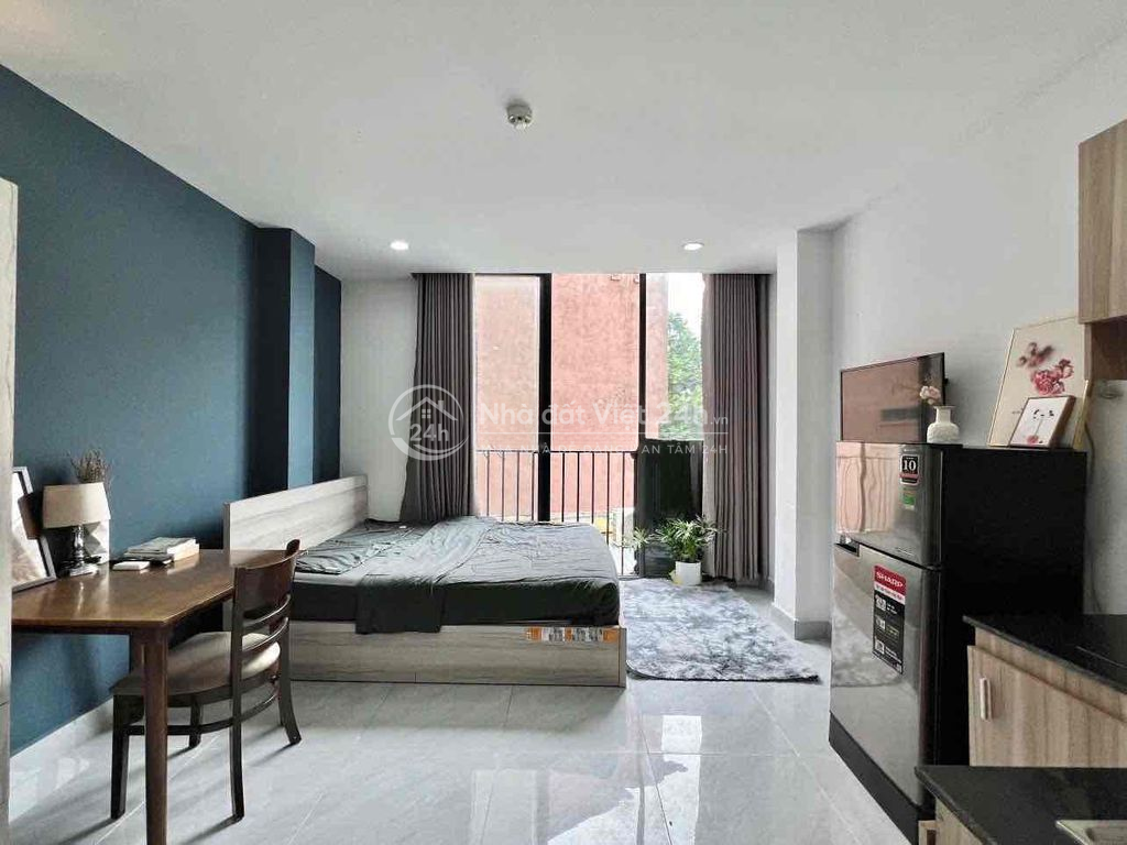 🌇CHDV STUDIO BAN CÔNG FULL NỘI THẤT NẰM NGAY BÀ HOM - TỈNH LỘ 10