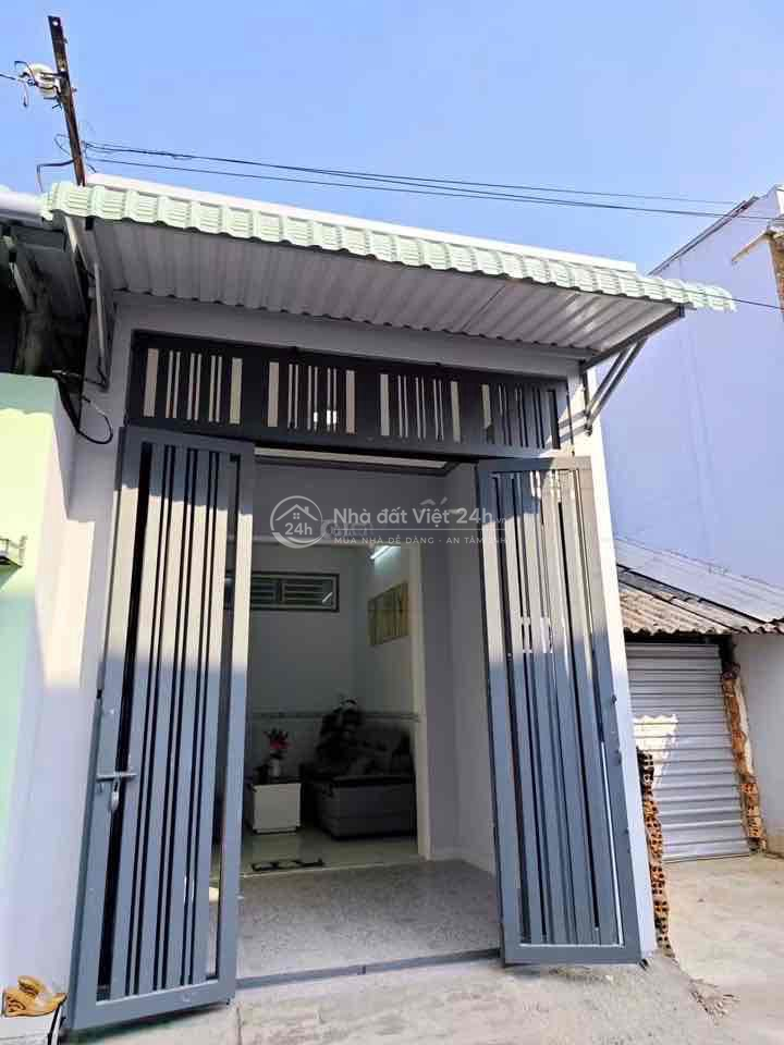 NHÀ TRỆT 2 MẶT TIỀN TRƯỚC SAU HẺM 105 TRẦN QUANG DIỆU
