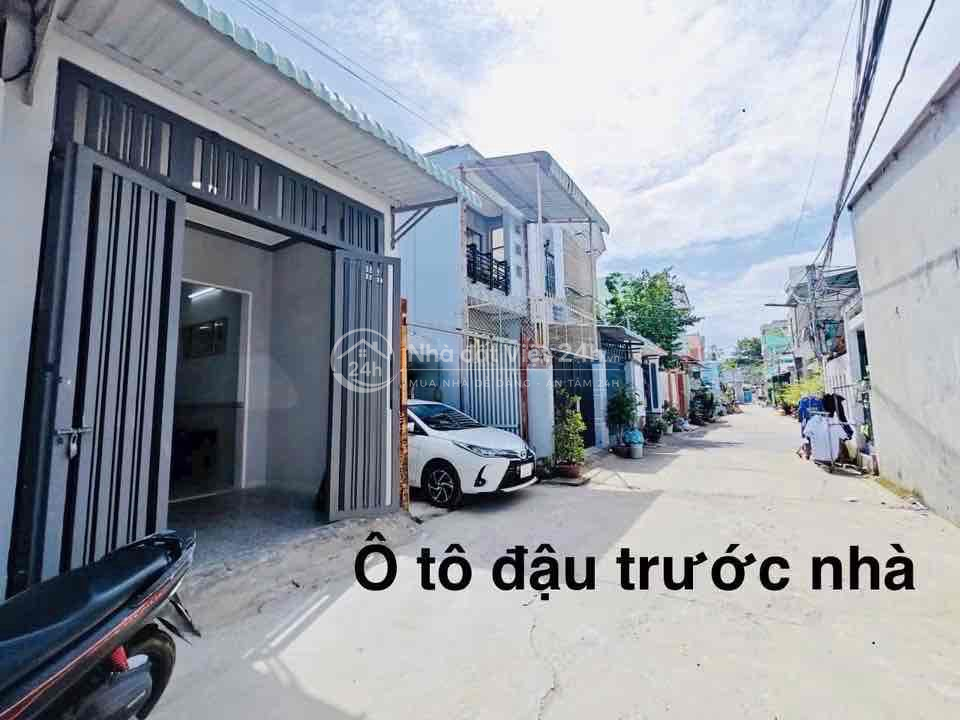 NHÀ TRỆT 2 MẶT TIỀN TRƯỚC SAU HẺM 105 TRẦN QUANG DIỆU