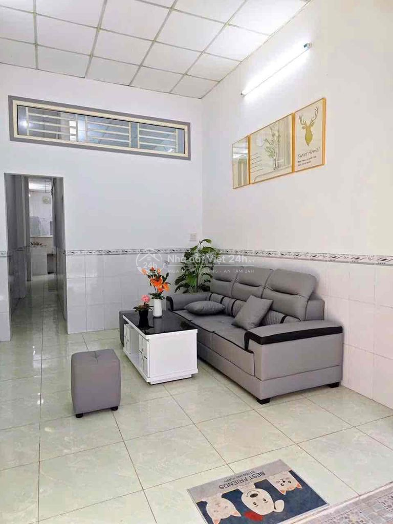 NHÀ TRỆT 2 MẶT TIỀN TRƯỚC SAU HẺM 105 TRẦN QUANG DIỆU
