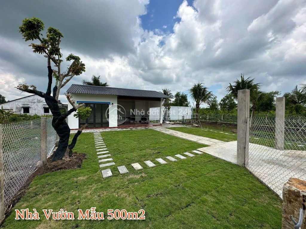Chỉ 750tr sở hữu 500m² đất vườn gần KCN An Nhựt Tân