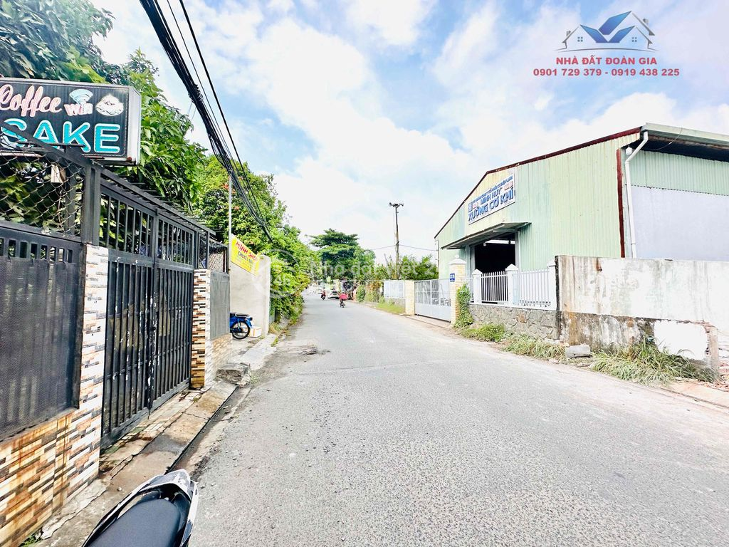 Bán đất 5m x 19.09m Full thổ cư mặt tiền đường Hiệp Thành 13 giá 4.39T