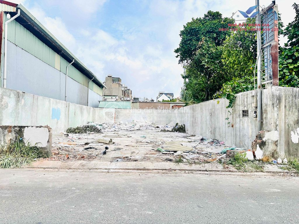 Bán đất 5m x 19.09m Full thổ cư mặt tiền đường Hiệp Thành 13 giá 4.39T
