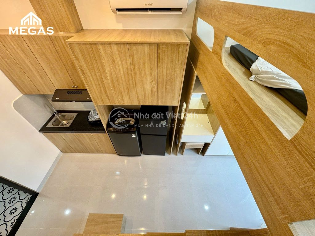 CHO THUÊ CĂN HỘ FULL NỘI THẤT - BAN CÔNG MỚI XÂY NGAY NGUYỄN ẢNH THỦ
