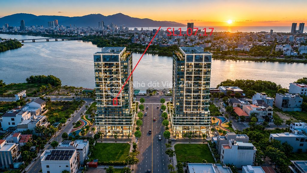 Căn hộ cao cấp Sun Group S-Light, khu Ero Villa 2, 50m2, 2 PN, 2.4 Tỷ