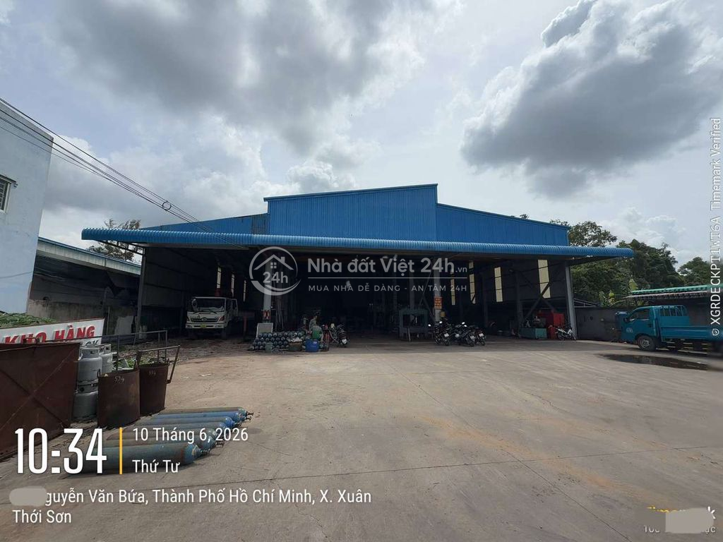 CẦN BÁN GẤP NHÀ XƯỞNG MẶT TIỀN ĐƯỜNG NGUYỄN VĂN BỨA