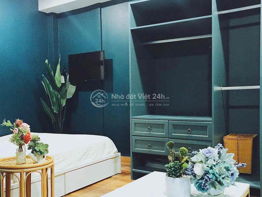 CHO THUÊ STUDIO CỬA SỔ BAN CÔNG FULL NỘI THẤT NGAY TRUNG TÂM QUẬN 1