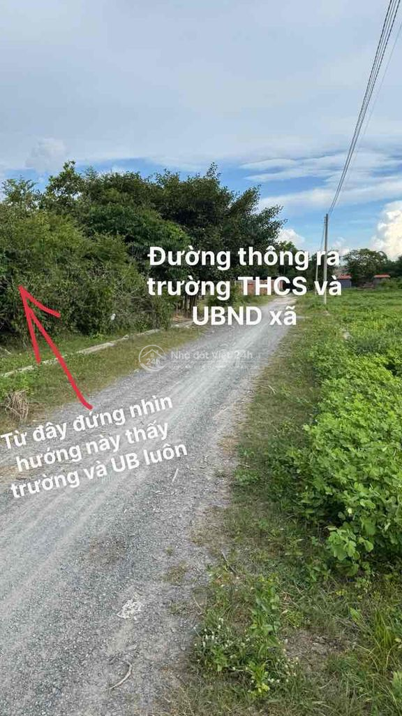 CHÍNH CHỦ CẦN BÁN ĐẤT THỔ CƯ xã Hoà Khánh Nam, Long An