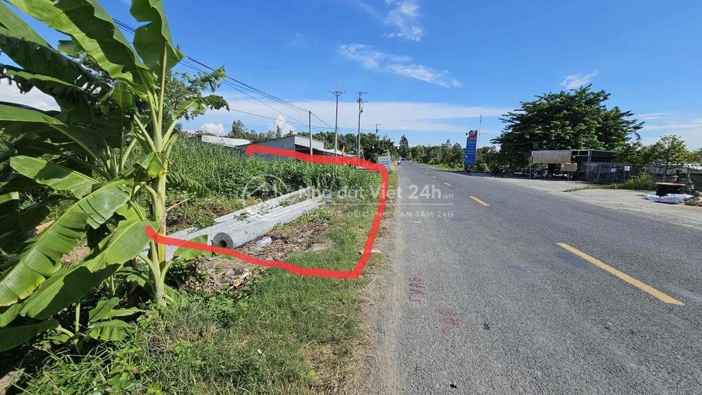 Bán nền đất thổ cư mặt tiền đường ĐT850
