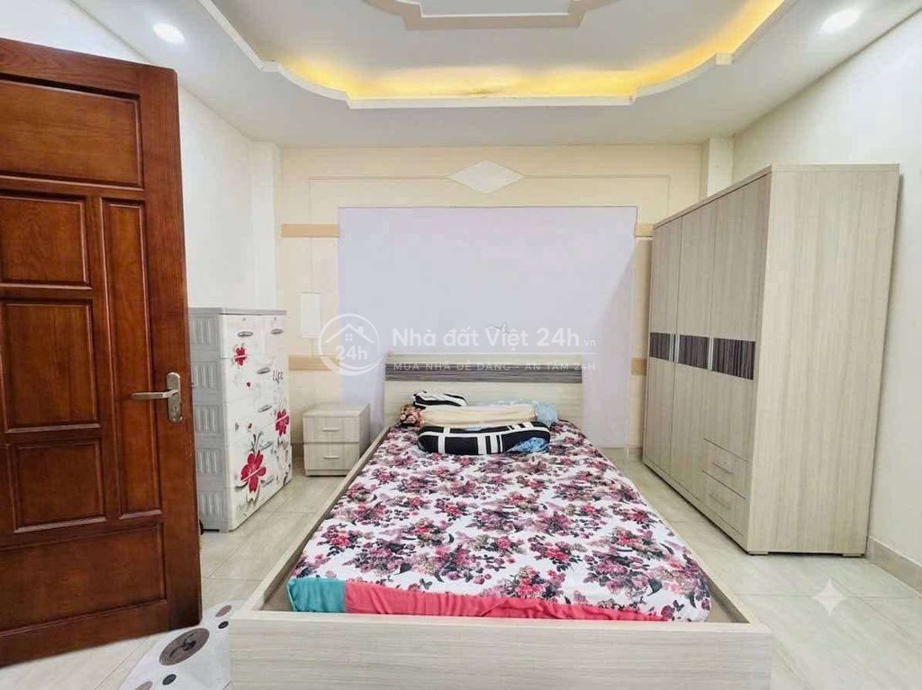 TT BÌNH THẠNH - HẺM XE HƠI - 52M2( 4,3X13 ) - 5 TẦNG - CHỈ 8.X TỶ