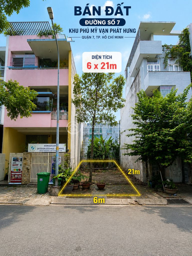 Chính chủ cần bán lô đất Khu dân cư Phú Mỹ Vạn Phát Hưng