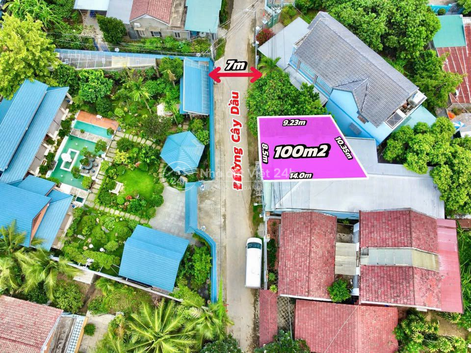 Đất Diên An mặt tiền đường Cây Dầu - Diên An - Khánh Hòa