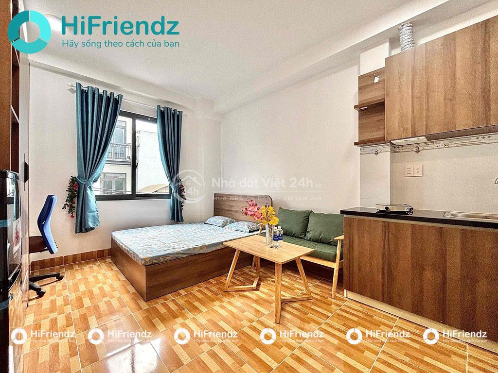 STUDIO FULL NỘI THẤT CỬA SỔ TRỜI MỚI XÂY NGAY CÔNG VIÊN PHẦN MỀM Q12