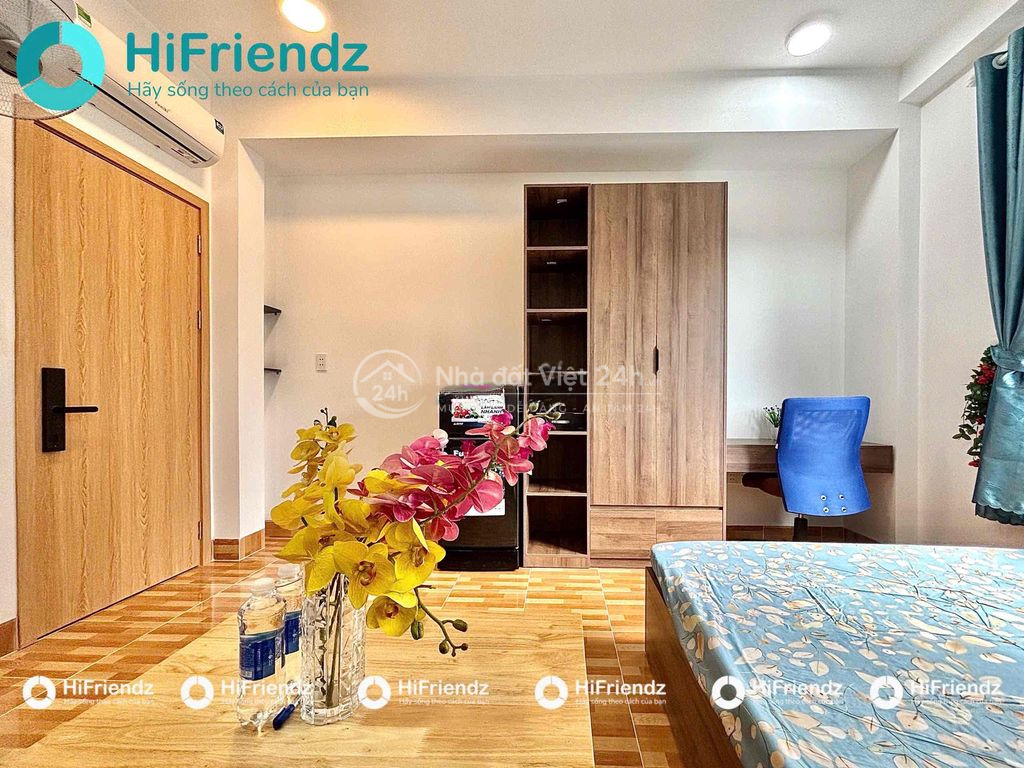 STUDIO FULL NỘI THẤT CỬA SỔ TRỜI MỚI XÂY NGAY CÔNG VIÊN PHẦN MỀM Q12