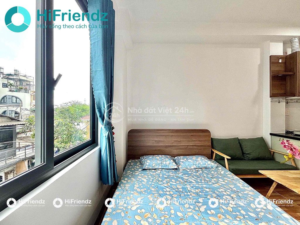 STUDIO FULL NỘI THẤT CỬA SỔ TRỜI MỚI XÂY NGAY CÔNG VIÊN PHẦN MỀM Q12