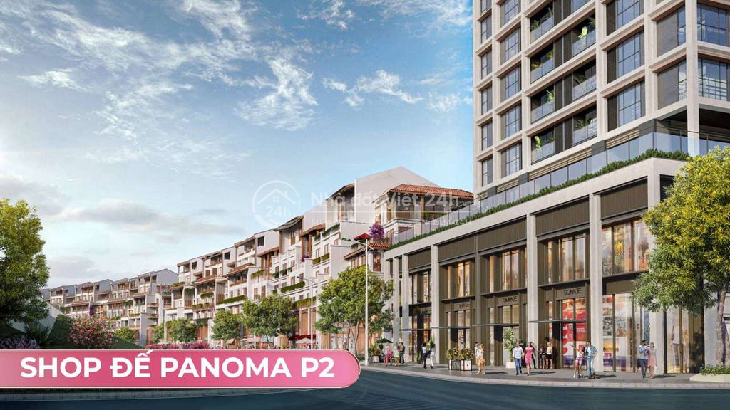 P20112 – SHOPHOUSE KHỐI ĐẾ PANOMA 2 | 218,8M² SỞ HỮU LÂU DÀI