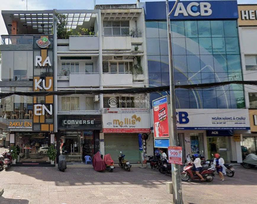 CHO THUÊ NHÀ MẶT TIỀN ĐƯỜNG LÊ VĂN SỸ, PHƯỜNG NHIÊU LỘC, QUẬN 3