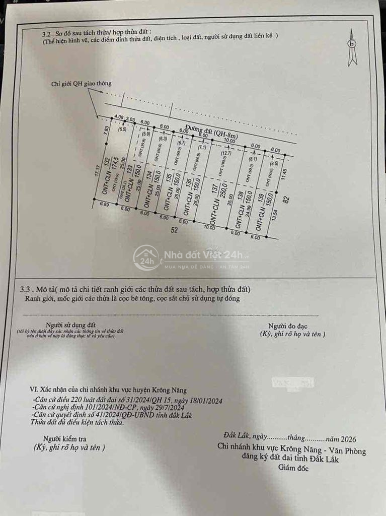 Tôi cần bán miếng đất vuông vắn đã có bìa