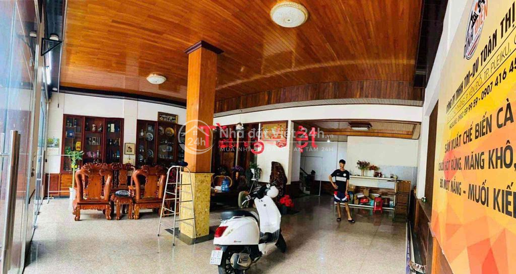  BÁN NHÀ MẶT TIỀN ĐƯỜNG CAO THẮNG - ĐỐI DIỆN TTTM PLEIKU - GIA LAI