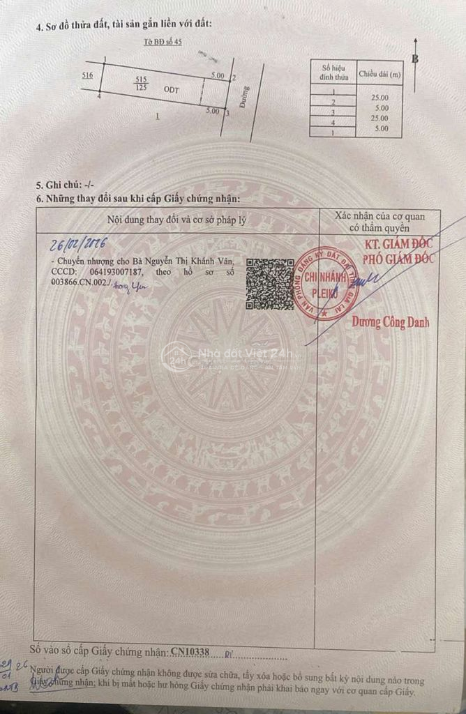 Nhà Phố Pleiku Gần Bệnh Viện Hùng Vương