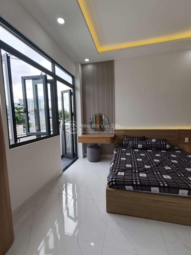 NHÀ 3 LẦU MỚI HOÀN THIỆN HẺM 861 TRẦN XUÂN SOẠN.