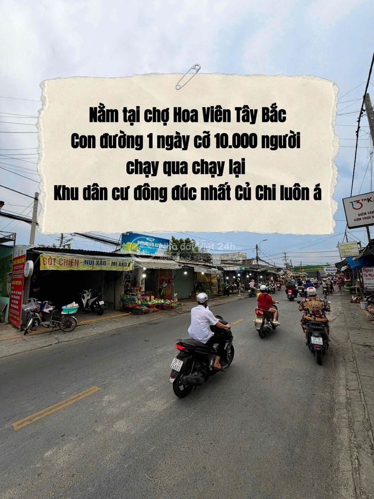Nhà tại Chợ Hoa Viên - KCN Tây Bắc Củ Chi