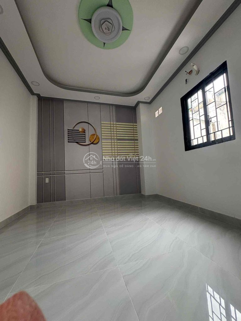 Nhà Đẹp quận 6 51m2 1t2l full nội thất hẻm xe hơi