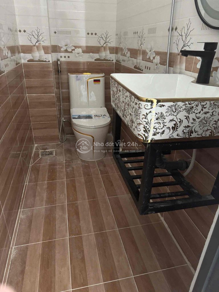 Nhà Đẹp quận 6 51m2 1t2l full nội thất hẻm xe hơi