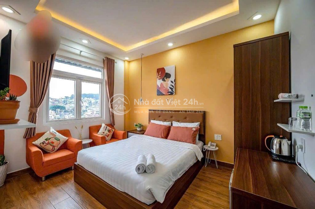 🔑CHO THUÊ DÀI HẠN CĂN KHÁCH SẠN 35P CAO CẤP NGAY TRUNG TÂM, DALAT