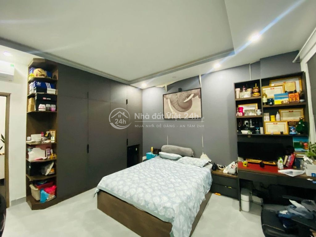 Nhà Hẻm Ôtô 5m, Đổ Cửa, Gần Nguyễn Oanh, Gò Vấp, 4x15m, 2 Tầng, 4.1 Tỷ