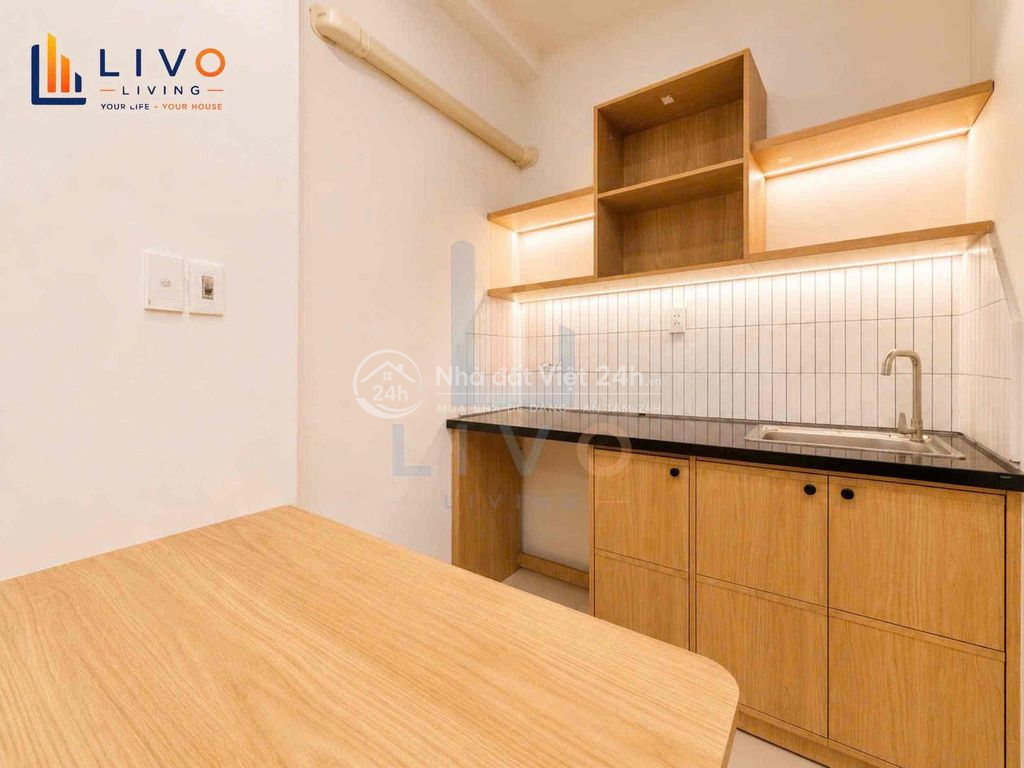 Studio mới xây Full nội thất -