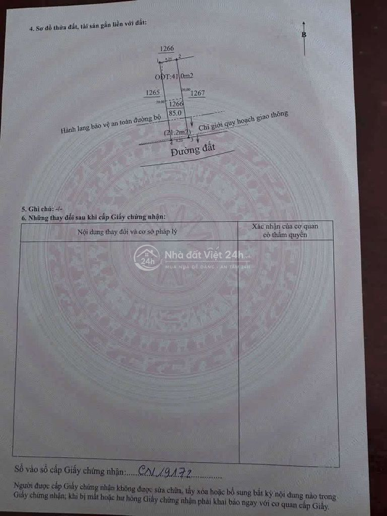 👉 Giá 1 tỷ 450 đất sổ riêng đường dx 12 tân vĩnh hiệp xây dựng tự do