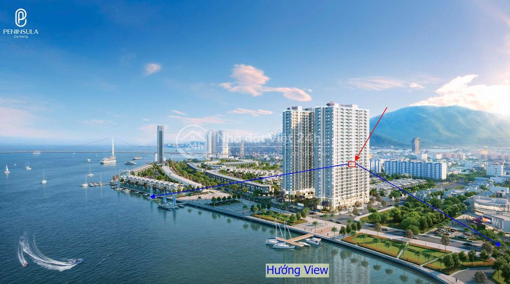 Chính chủ cần bán ĐN - Tầng 12 View sông Hàn Thành phố