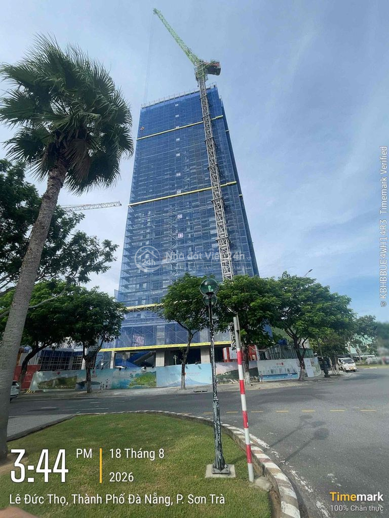 Chính chủ bán lỗ 200tr căn 2pn view biển tầng cao, full nội thất a-á